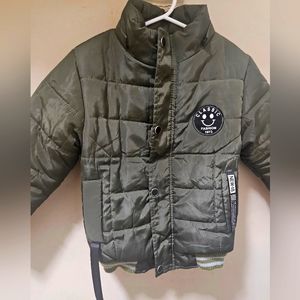 Classic Green Boy Coat